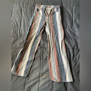 Pinstriped Jeans